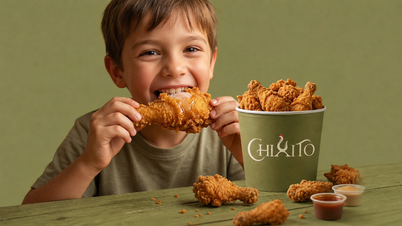 Crunchy Broasted Buckets